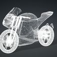 uv.jpg MOTORCYCLE - BIKE BOY TOY MOTORCYCLE 3D MODEL CHILDREN'S TOY DAYCARE PARK VEHICLE