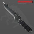 snake-stun-knife-metal-gear-solid-4.jpg Snake Stun Knife from Metal Gear Solid 4 for cosplay 3d model