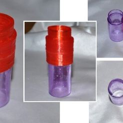 printed_25mm_column.jpg Free STL file Marble Run 25 mm Column・Model to download and 3D print