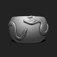 1_3DPR~1.jpg Snake Vase Home Decor - 3D STL File for 3D Printing