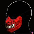 16.jpg Face Mask - Half Samurai Mask - Halloween Costume Cosplay