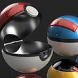 Poke-Ball-Detail-2.jpg Pokemon - Assorted Poke Ball Set - 24 Opening and Closing Models