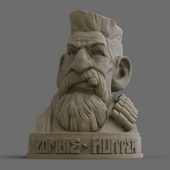 Capture_d_e_cran_2016-09-06_a__09.52.13.png Free STL file Zombie Hunter 2016・3D printing idea to download