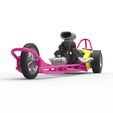 5.jpg Dragster à trois roues à moteur avant à l'échelle 1:25