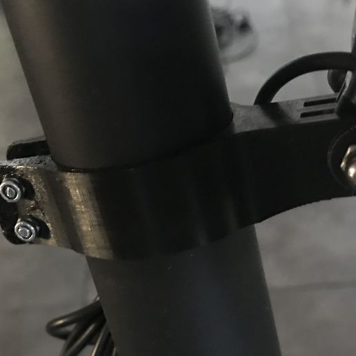 Slim Support GoPro Led Light Xiaomi M365 - 3D model önizlemesi