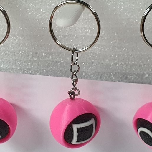 Porte-clés Masque RCR - Bouclier Visage Rose 30:2 Compression - Marque Konimed Neuf