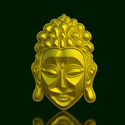 WDBI-Buda-Rostro.png Buddha Face Sculpture