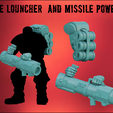 MISSILE.png Missile louncher and Missile power pack