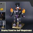 MegatronusDisplayStand_FS.jpg Présentoir pour Transformers Age of the Primes Megatronus