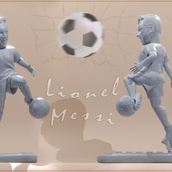 Messi3.jpg Download OBJ file Lionel • 3D printer model, nes379