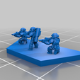 dce5791f-5a58-496c-8abf-4820881e825c.png Half-Hex Infantry Stands (3person, Rfl/Rfl+LAW)