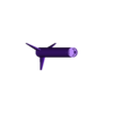 Rocket_with_MicroPeak_final.stl Compressed Air Rocket for Micropeak Altimeter