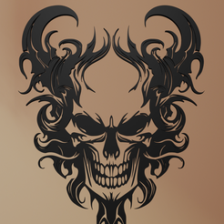 Devil-Skull-2.png Devil Skull Wall Art
