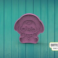 | CUTTERDESIGN COOKIE CUTTER MAKER Jimin BT21 Cookie Cutter