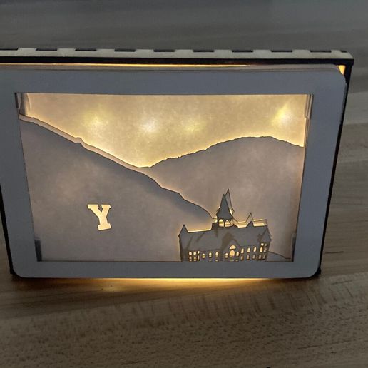 Provo Shadow Box (Laser Cut)