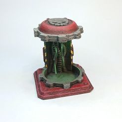 BioPod_F.JPG Free STL file AdMech Lab: Vat chamber・Object to download and to 3D print, mangouste