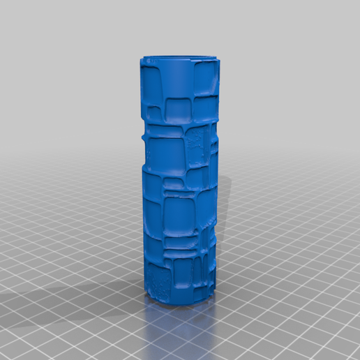 CobbleStoneSquares01.png 40 TAMPON À ROULEAU DE TEXTURE D'ARGILE ET DE MOUSSE XPS (essai)