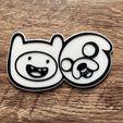 IMG_4008.jpeg Jake and Finn Adventure Time Magnet (8x3mm magnets)