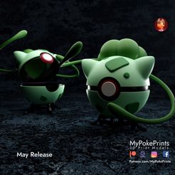 bulbaball-colr-1-copy.jpg Fichier 3D Bulbasaur ball - présupposé・Design imprimable en 3D à télécharger