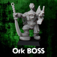 BOSS-render.jpg STL-Datei Ork-Boss kostenlos・Objekt zum Herunterladen und Drucken in 3D