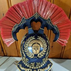 249252589_1566751623687147_1826332734999631635_n.jpg STL file helmet crest・3D print design to download