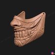 10.jpg Face Mask - Samurai Hannya Mask -Corona Mask for Halloween Cosplay