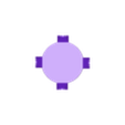 Bottom.stl Super Missile (Super Metroid) - separate parts