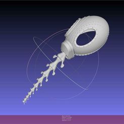 meshlab-2022-12-15-06-25-26-51.jpg STL file Sandman Helm Printable Assembly・3D printing model to download