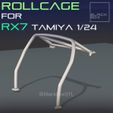 a4.jpg ROLLCAGE FOR RX7 TAMIYA 1-24 MODELKIT