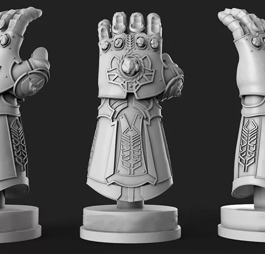 Thanos Infinity Gauntlet 3D model for 3D Printing 3D print model