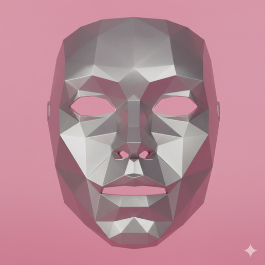 warrior mask STL, manga mask STL, tribal mask STL, zombie mask STL, mask 3D print, villain mask STL, mask STL, spartan mask STL, decorative mask STL, mask template STL, creepy smile mask STL, universal size mask STL, alien mask STL, broken face mask STL,