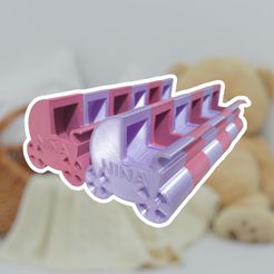 WhatsApp-Image-2023-05-31-at-11.51.51-AM.jpeg STL file Baby Shower Girl Stroller・3D printer model to download