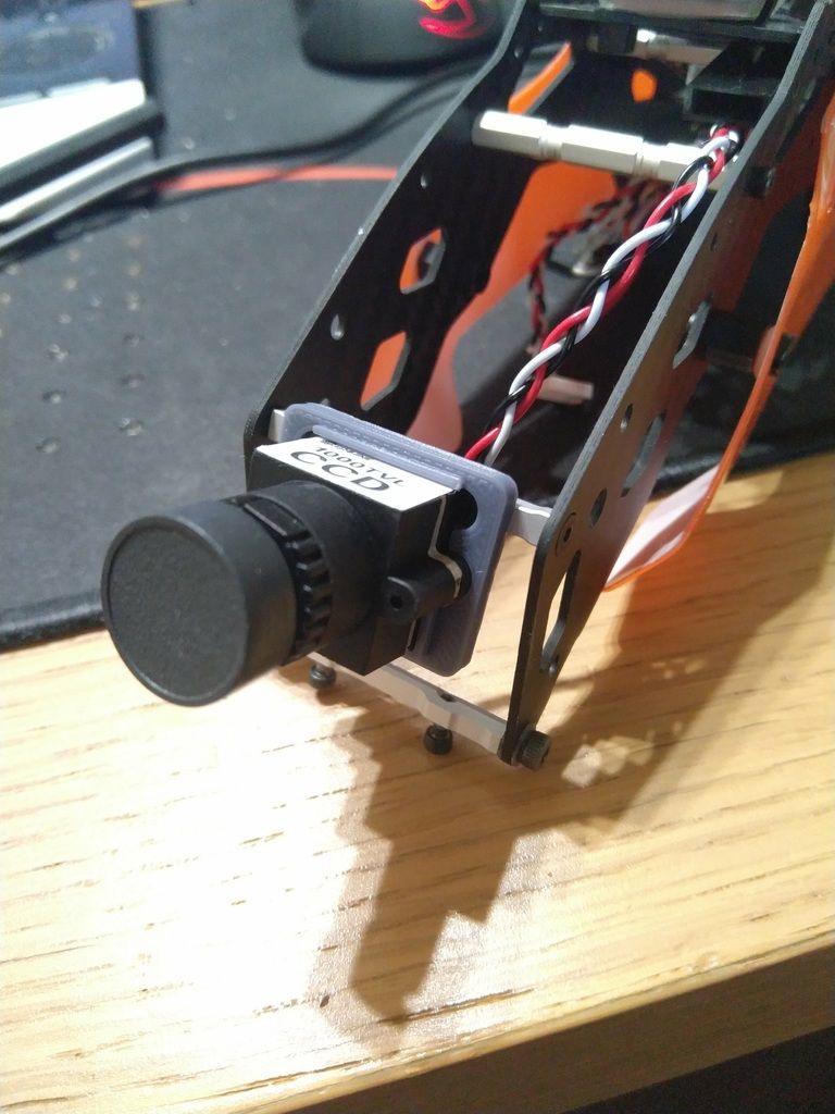 Free 3D file Eachine 1000TVL FPV Camera Mount・3D printing template to