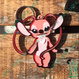 Llavero-Stitch-Rosa-2.png Keychain Stitch Pink (Angel)