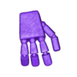 Bot_hand.stl Cyberpunk Nurse Girl with Robot - Stylized Anime 3D Print Model