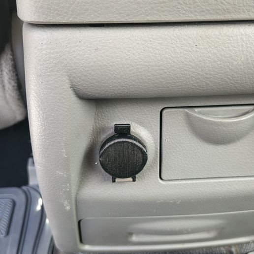 🎅 Hyundai Santa Fe cigarette lighter cover・ STL File for 3D printing・Cults