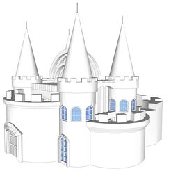 castle-1.jpg Файл STL Замок・Модель 3D-принтера для скачивания