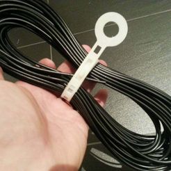 20130813_214833.jpg Télécharger fichier STL gratuit Porte-câbles en nylon • Modèle pour impression 3D, DanielNoree