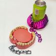 3p.jpg BOCA DE CANECA: BASE PARA COPOS AUTO-AJUSTÁVEL PARA O DIA DAS BRUXAS