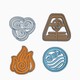 Avatar-elementos.png Avatar bending arts cookie cutters