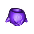 Face Main Body Crown.stl STL file King Boo M&M container stash pot・3D print design to download