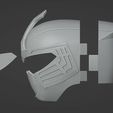 ScreenShot_20240119101600.jpeg Crimson Thunder Ranger Ninja Storm Helmet 3D print model