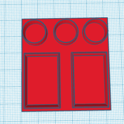 STL file 6 color tattoo ink and water tray・3D print model to download・Cults