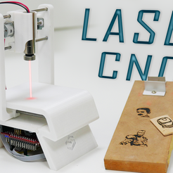 Miniatura-Laser-CNC-1.png Fichier STL Mini graveur laser CNC - MINI PLOTTER (PLOTTER CNC) ARDUINO・Modèle imprimable en 3D à télécharger