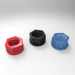 ROSCA-PEQUEÑA.jpg Archivo STL gratuito Tuerca pequeña para mancuernas・Objeto imprimible en 3D para descargar