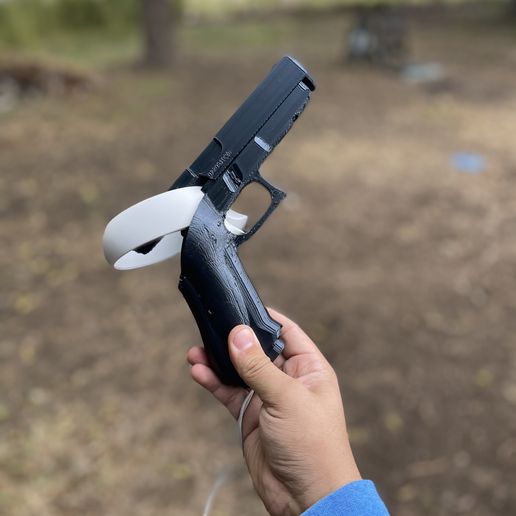 Meta Quest 2 & Quest 3 - Gun Controller (Oculus)