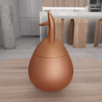 untitled1.png 3D Easter Bunny Basket 2 as Stl File & Easter Gift, Easter Day, Rabbit Decor, Easter Basket, Bunny Ears, 3D Print File, Gift Basket
