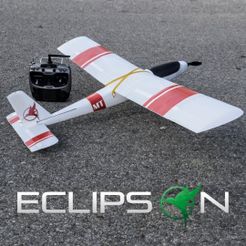 1_1.jpg Descargar archivo STL gratis Free RC airplane • Plan para imprimir en 3D, Eclipson