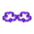 ShamGlassNoArm.stl Fichier STL gratuit Lunettes à trèfle pour jouets・Plan pour impression 3D à télécharger
