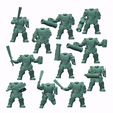 Cannoneers-and-Maulers.png (Free Pack) Ogre Cannoneer - French Future Legion